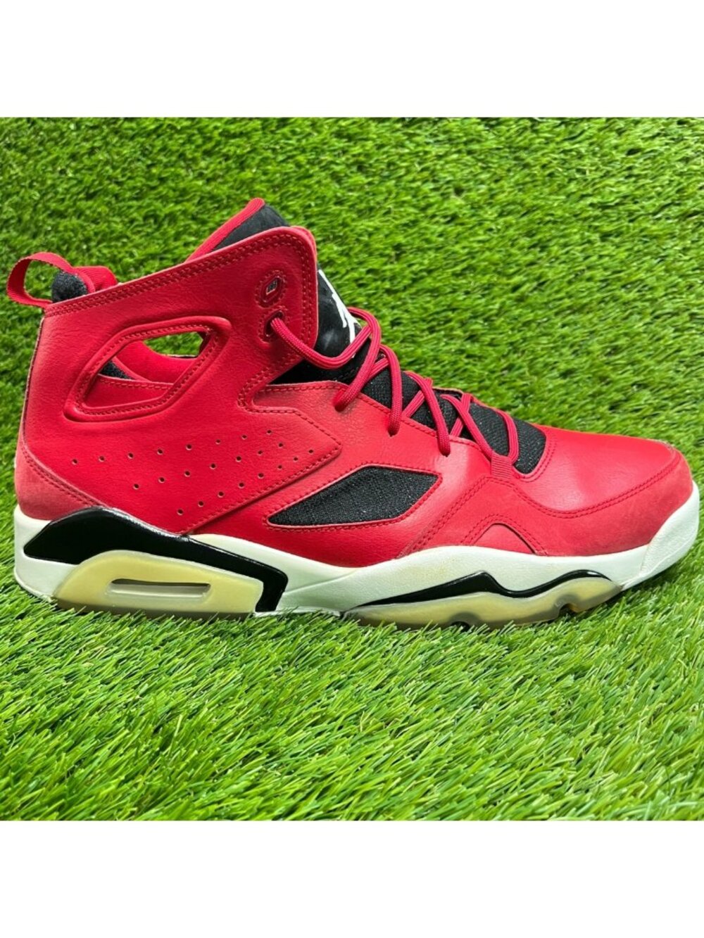 Nike Air Jordan Flight Club '91 Mens Size 12 Red Black Basketball Shoes Sneakers